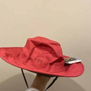 NWT Outdoor Research Goretex Hat Misto Sombrero Women's Medium Red Rose‎